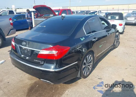 2013 Hyundai Genesis 5.0 R-Spec from USA, damaged, VIN KMHGC4DH9DU246620